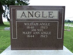 Mary Ann <I>Evans</I> Angle 