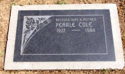 Betty Pearl <I>Cole</I> Beall 