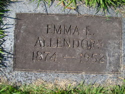 Emma Elizabeth <I>Fryar</I> Allendorf 