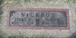 Mary Edna <I>Beverly</I> Vickroy 