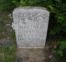 Martha A. “Dellie” <I>Swearingen</I> Brown 