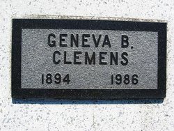 Geneva Bell Clemens 