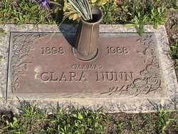 Clara <I>Goins</I> Nunn 