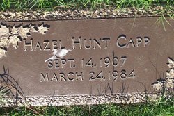 Hazel <I>Hunt</I> Capp 