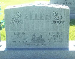 Rita Mae <I>Grover</I> Allen 