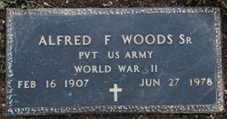 Alfred F Woods Sr.
