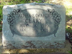 Alpha Estelle <I>Ward</I> Clary 
