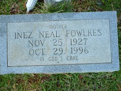Inez <I>Neal</I> Fowlkes 