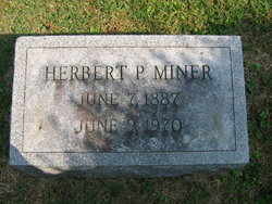 Herbert Paul Miner 