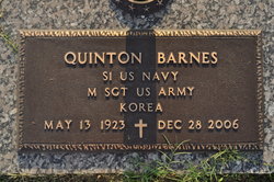 Sgt Quinton Barnes 
