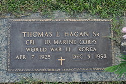 Corp Thomas Logan Hagan Sr.