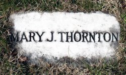 Mary Jackson <I>Dade</I> Thornton 