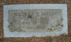 Mildred S. <I>Smith</I> Miller 