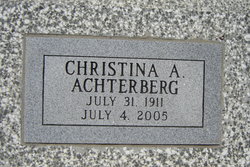 Christina A. Achterberg 