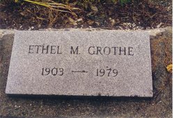 Ethel Millicent <I>Drewry</I> Grothe 