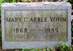 Mary Catherine <I>Arble</I> Yohn 