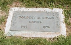 Dorothy Mae <I>Barber</I> Adams 