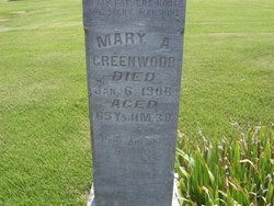 Mary Ann <I>Randolph</I> Greenwood 