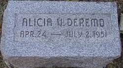 Alicia Virginia Deremo 