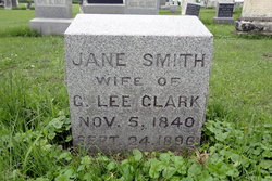 Jane L. “Jennie” <I>Smith</I> Clark 