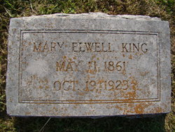 Mary Ann <I>Elwell</I> King 