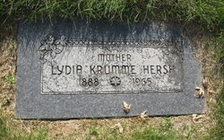 Lydia <I>Krumme</I> Hersh 