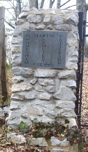 Martin Patterson Mooneyham Cemetery