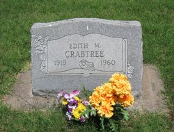 Edith W. <I>Wright</I> Crabtree 