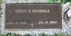 Doris Ellen <I>Miller</I> Kendall 