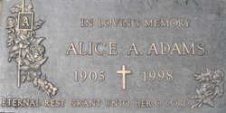 Alice A Adams 