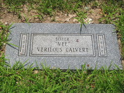 Verilous “Vee” Calvert 