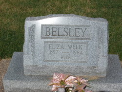 Eliza <I>Welk</I> Belsley 