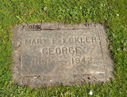 Mary <I>Eckler</I> George 