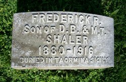 Frederick R Shaler 