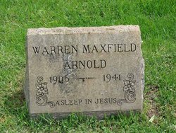 Warren Maxfield Arnold 