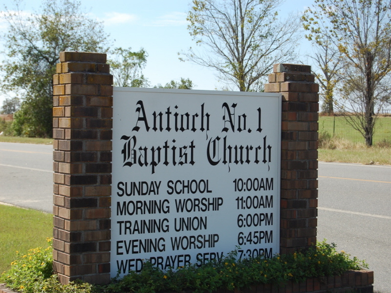 Antioch No. 1 Baptist Church Cemetery