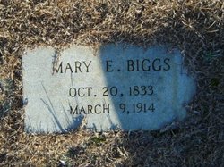 Mary E. <I>Hood</I> Biggs 