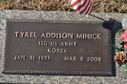Sgt Tyrel Addison Minick 