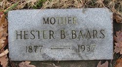 Hester Bertha <I>Byrnes</I> Baars 