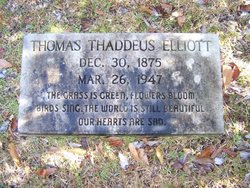 Thomas Thaddeus “Thad” Elliott 
