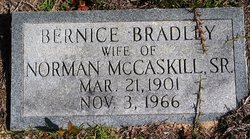 Bernice <I>Bradley</I> McCaskill 