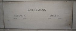 Eugene K Ackermann 