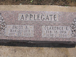 Daisy Eleanor <I>Pybas</I> Applegate 
