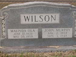 Malinda Ola <I>Burleson</I> Wilson 