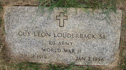 Guy Leon Louderback Sr.