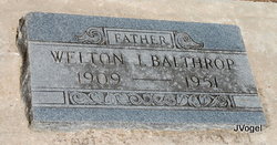 Welton James Balthrop 