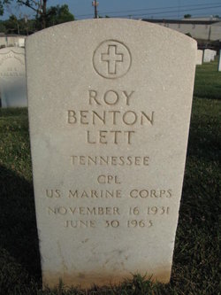 Corp Roy Benton Lett 