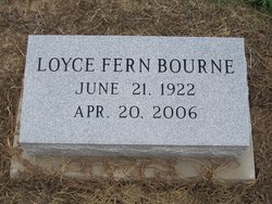 Loyce Fern Bourne 