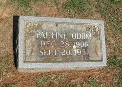 Pauline <I>Sparkman</I> Odom 