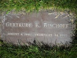 Gertrude <I>Kirchoff</I> Bischoff 